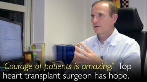 "Human beings can fight so much to stay alive for their family" - Heart transplantation surgeon 13
