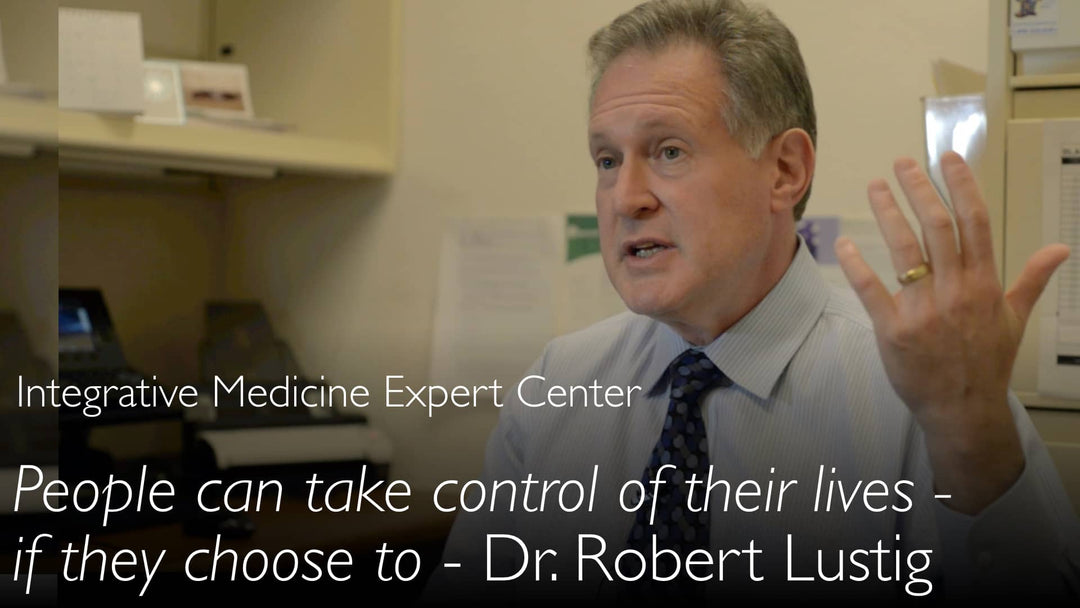 People can take control of their lives, if they choose to. Eminent nutrition expert.